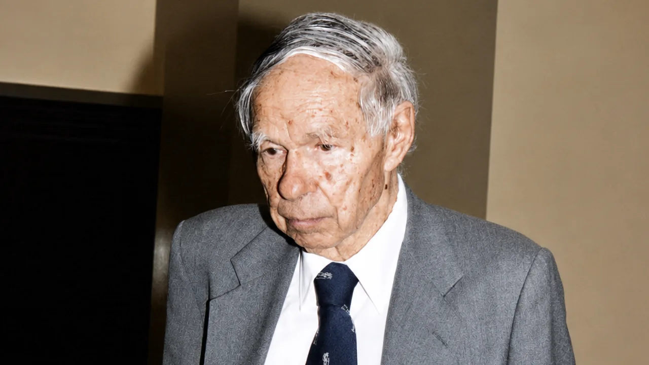 Mr.Q with Glenn Seaborg and Hélène Langevin-Joliot — Centennial of the Discovery of Radioactivity, Lawrence Berkeley National Laboratory