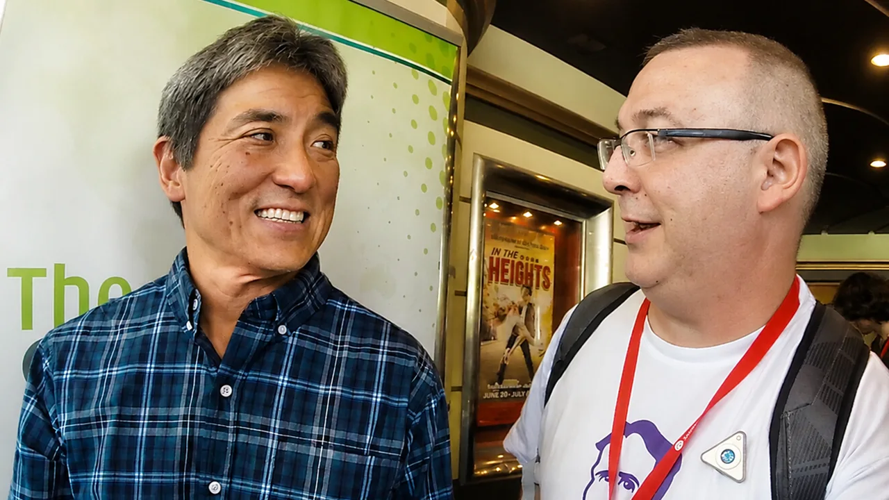 Mr.Q with Guy Kawasaki — Apple Chief Evangelist under Steve Jobs