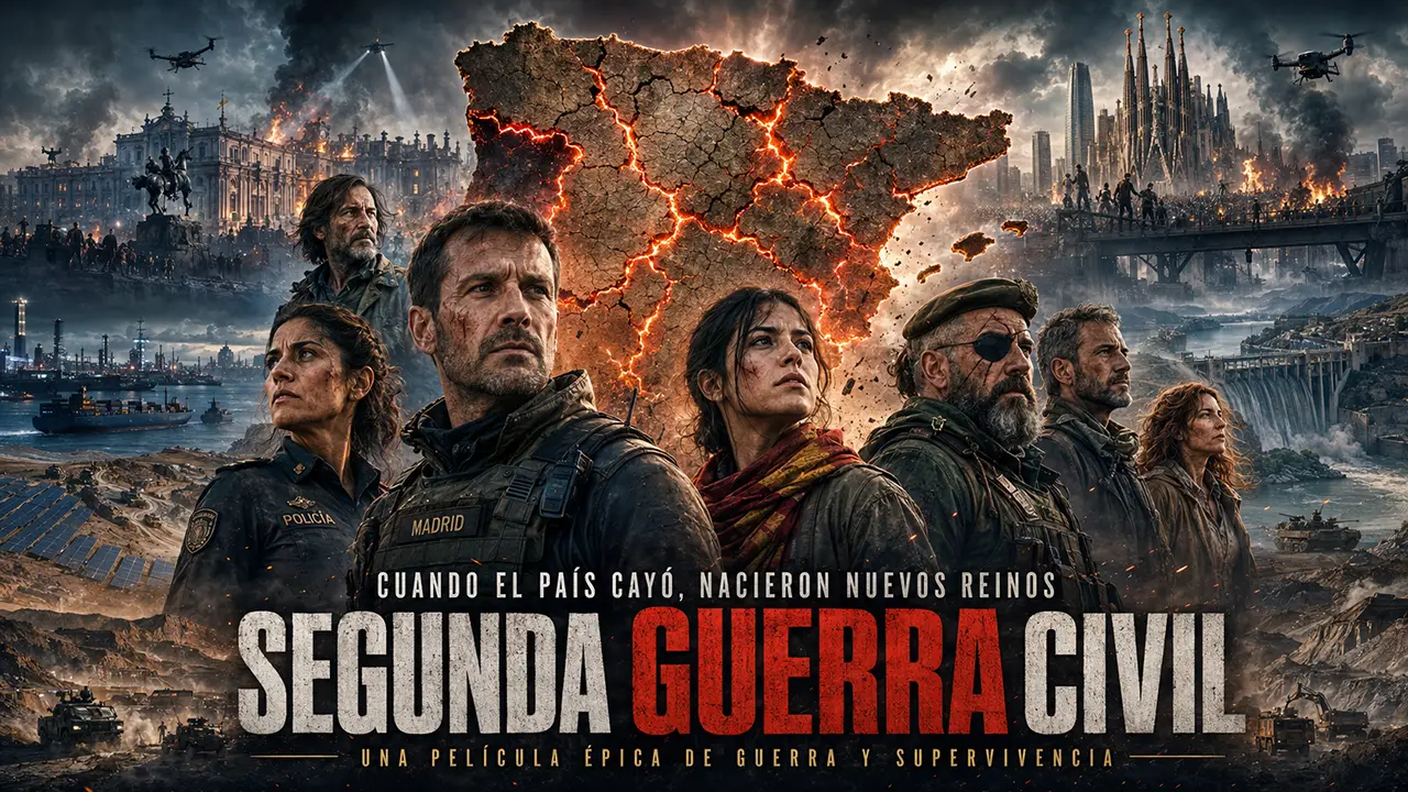 Segunda Guerra Civil visual concept